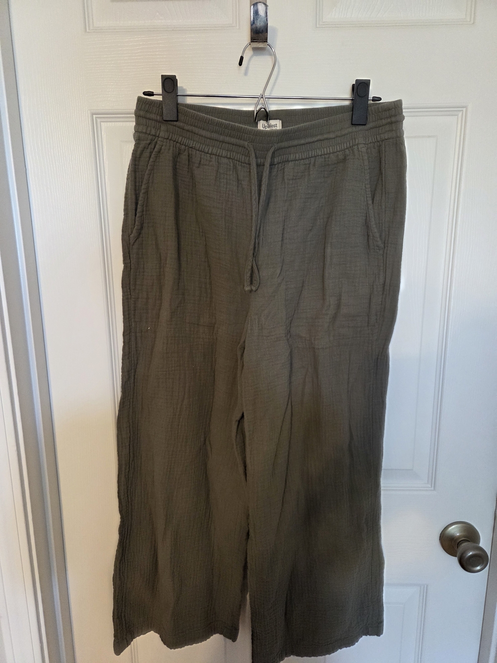 UpWest Gauze Pull On Drawstring Pants